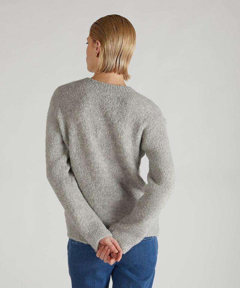Slowear Maglia over in bouclé di lana e Alpaca Nuovo