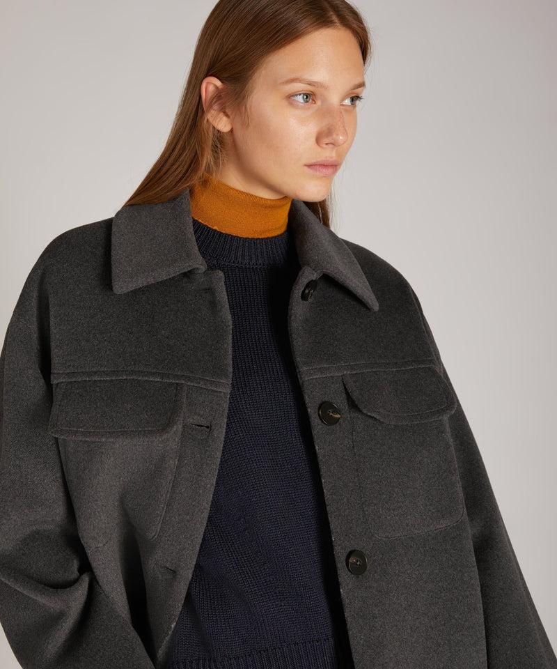Slowear Girocollo regular fit in lana merinos certificata Negozi Online