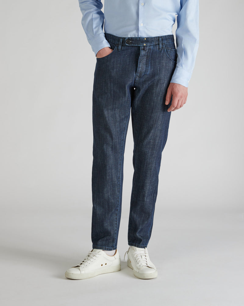 Slowear Pantalone sartoriale in denim Presa