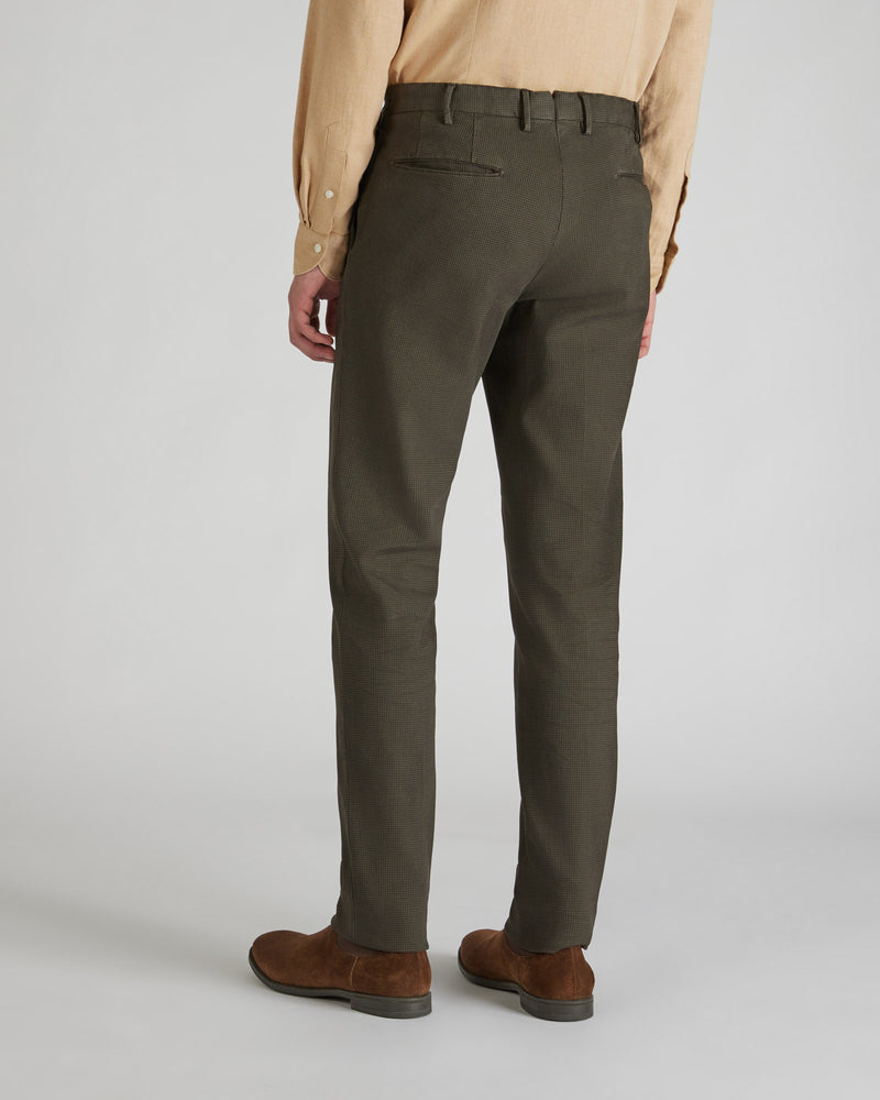 Slowear Pantalone slim fit in cotone Economico