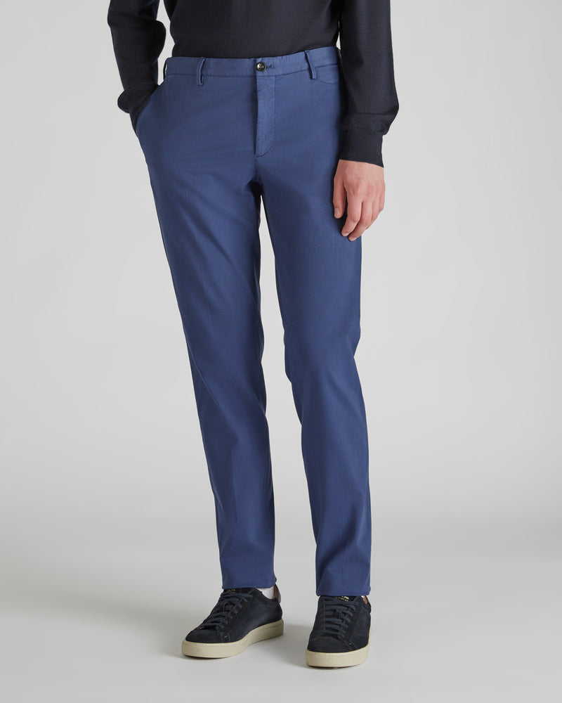 Slowear Pantalone tapered fit in tricocell certificato I Più Venduti