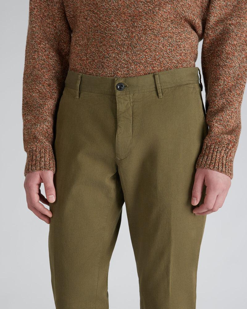 Slowear Pantalone slim fit in cotone stretch Vendite Flash