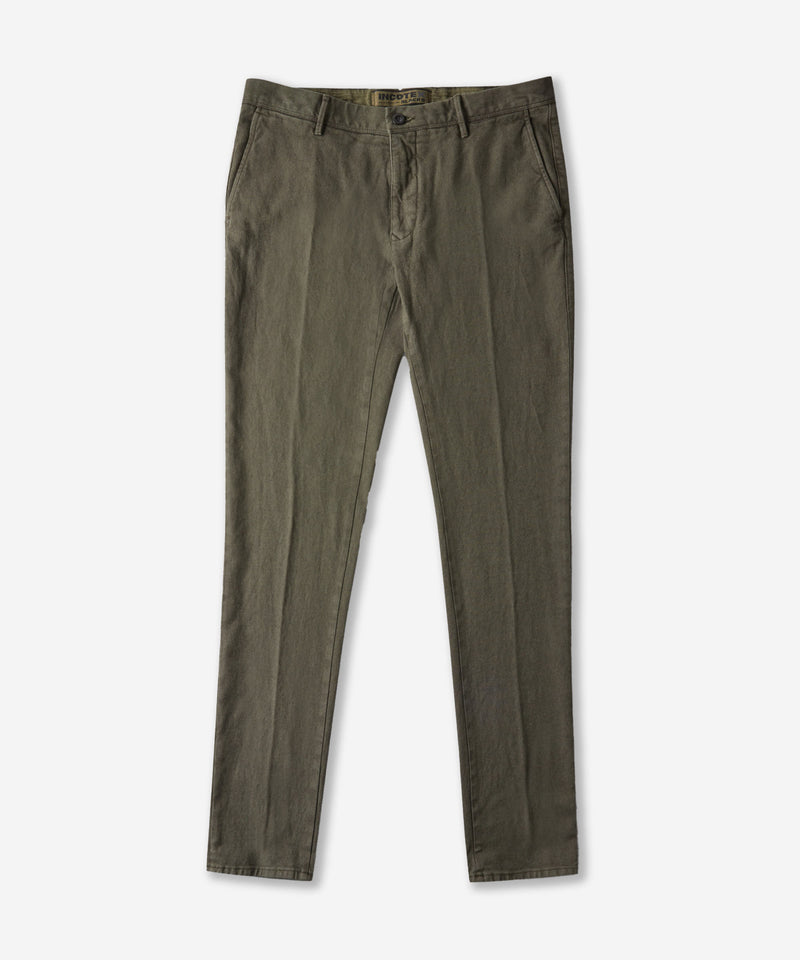 Slowear Pantalone slim fit in cotone microstrutturato