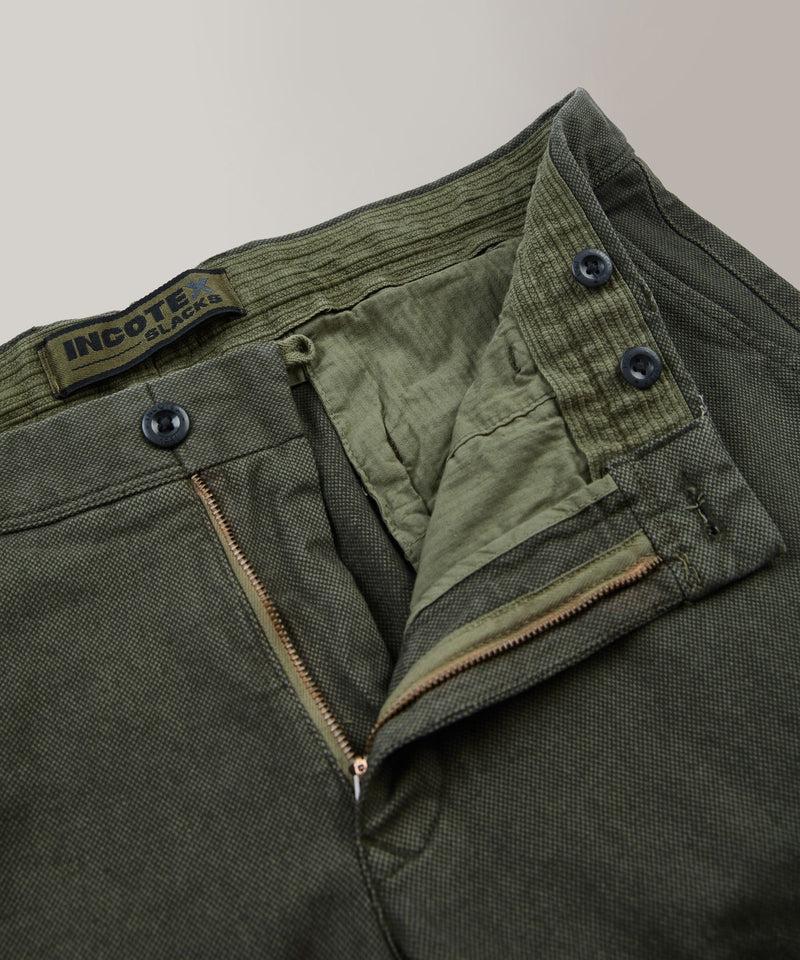 Slowear Pantalone slim fit in cotone microstrutturato 2025