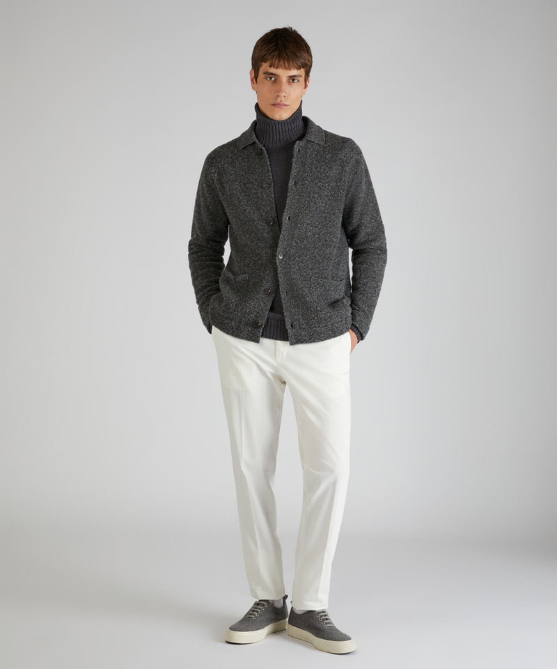 Slowear Pantalone tapered fit in cotone e lyocell Vendita
