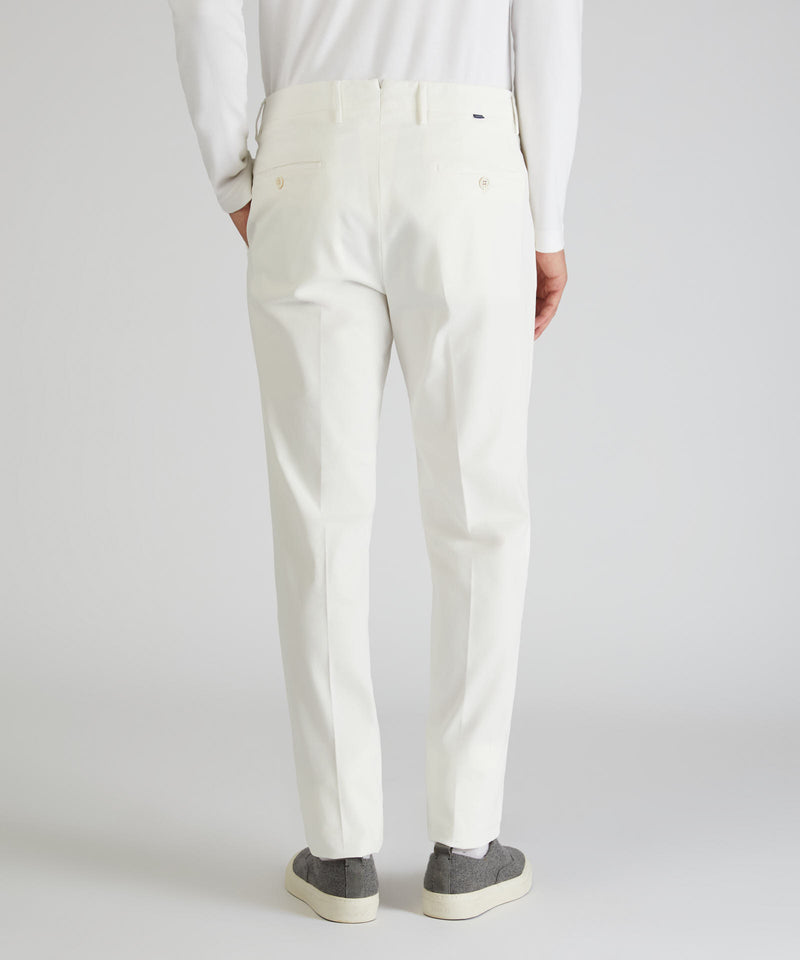 Slowear Pantalone tapered fit in cotone e lyocell Vendita