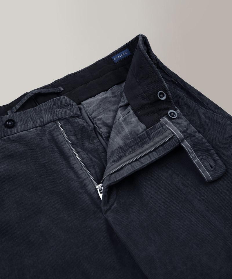 Slowear Pantalone regular fit in velluto Soddisfazione Garantita