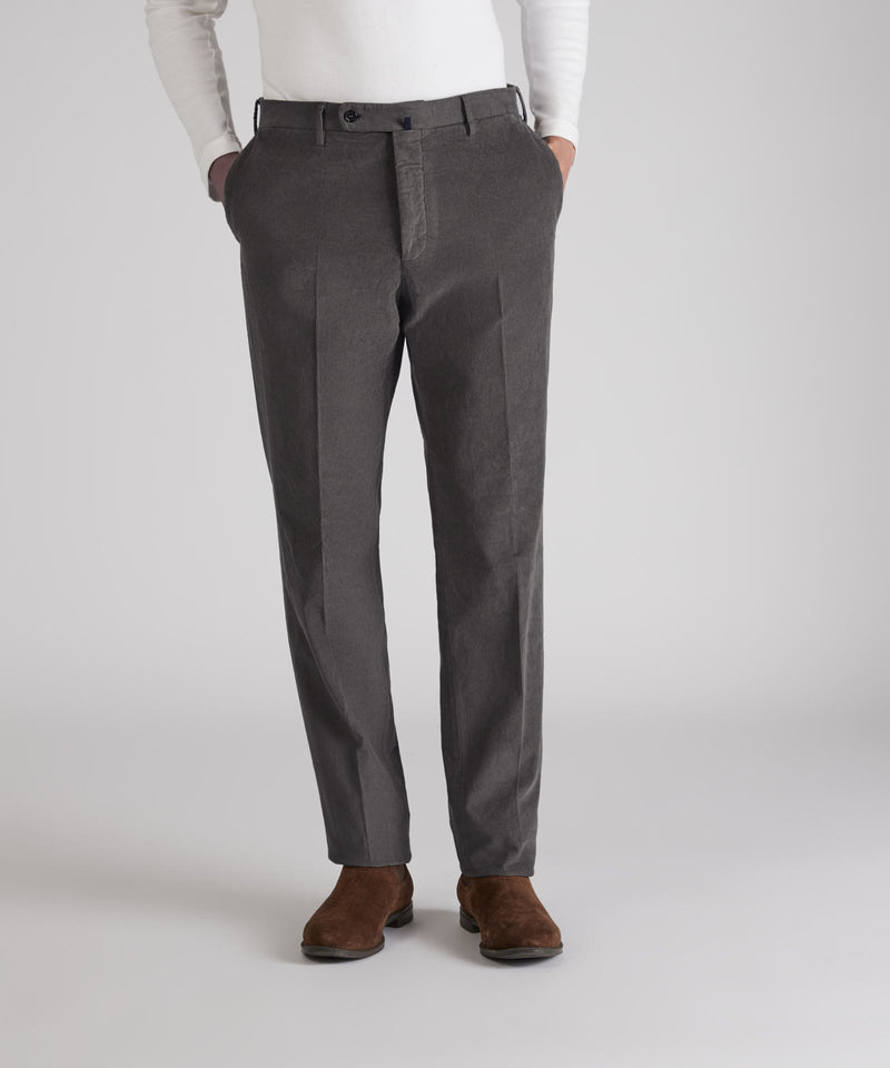Slowear Pantalone regular fit in velluto a coste Negozi Online
