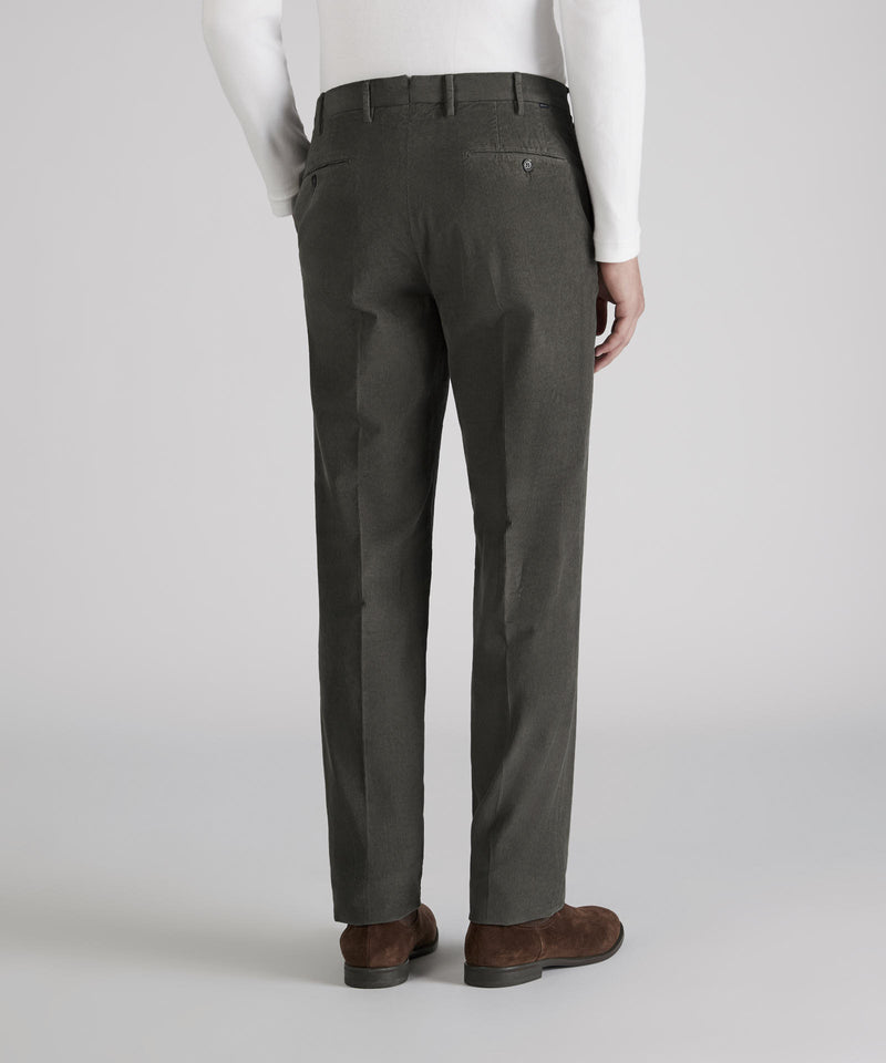 Slowear Pantalone regular fit in velluto a coste Negozi Online