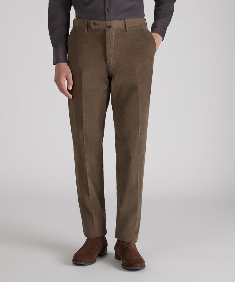 Slowear Pantalone regular fit in velluto a coste Consegna Veloce