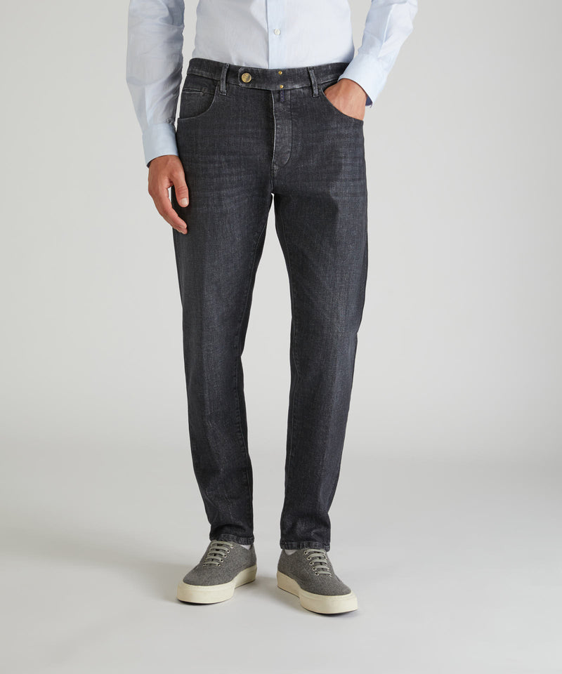 Slowear Pantalone sartoriale in denim stretch Promozione Limitata