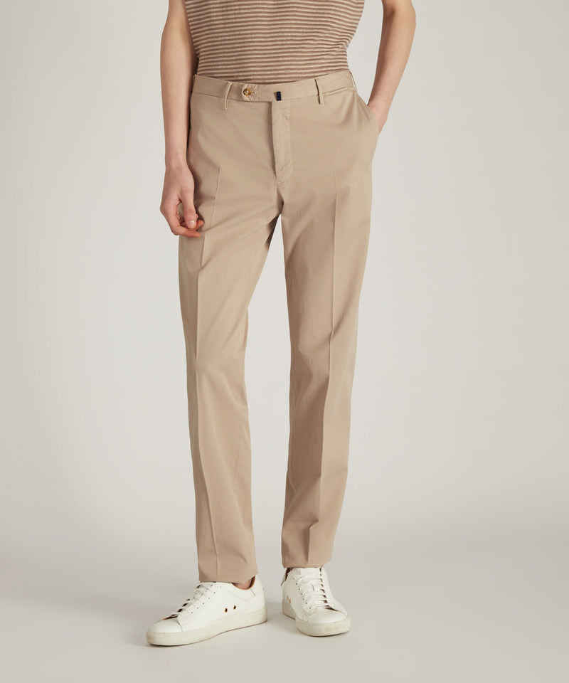 Slowear Pantalone slim fit in cotone certificato Royal Batavia Presa