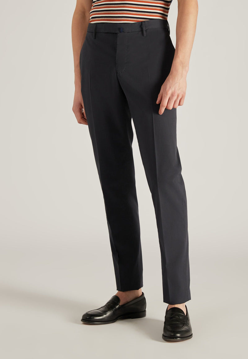 Slowear Pantalone slim fit in cotone certificato Royal Batavia Negozio