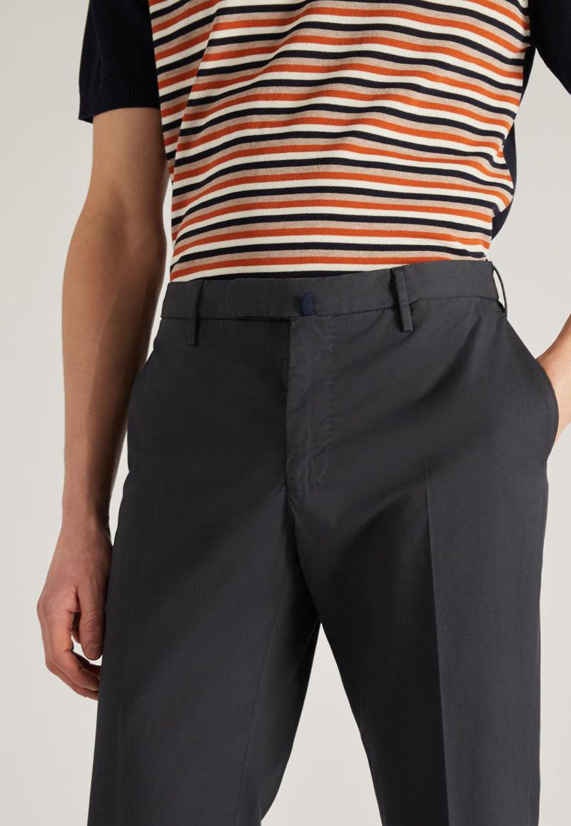 Slowear Pantalone slim fit in cotone certificato Royal Batavia Negozio