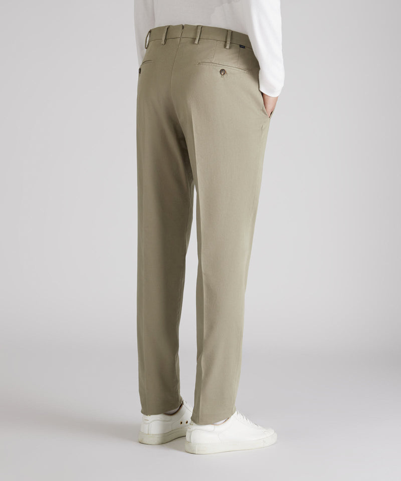 Slowear Pantalone tapered fit in cotone Saldi