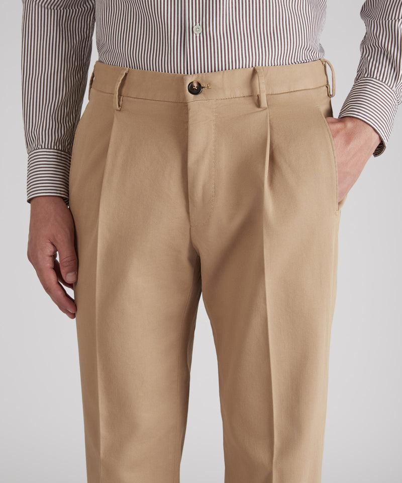 Slowear Pantalone tapered fit in cotone Offerte