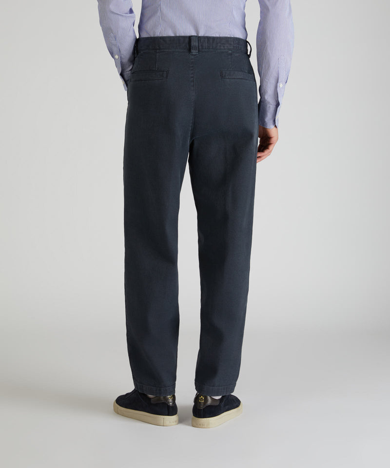 Slowear Pantalone carrot fit in cotone canvas Hotsell