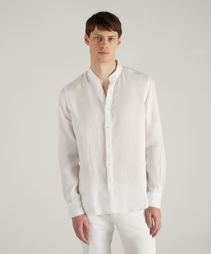 Slowear Camicia regular fit in lino I Più Venduti