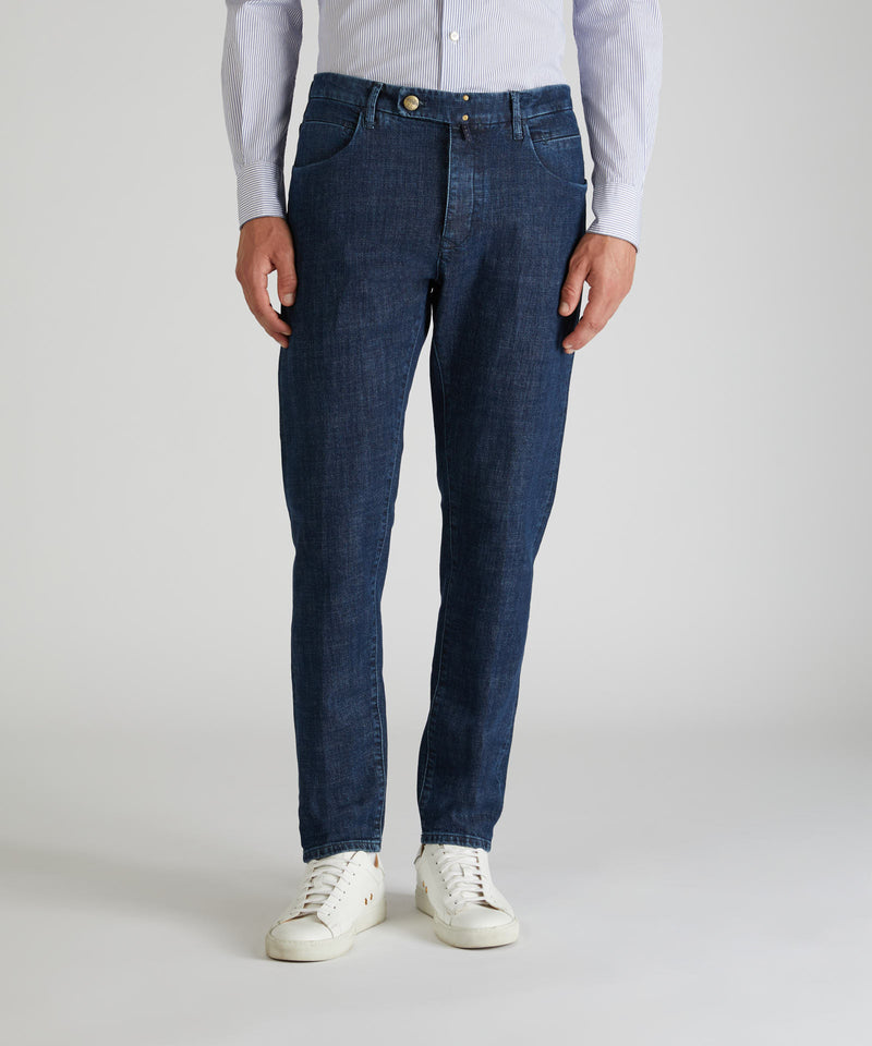 Slowear Pantalone sartoriale in denim stretch Offerta esclusiva