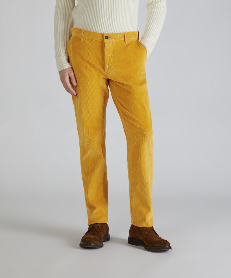Slowear Pantalone slim fit in velluto Italy