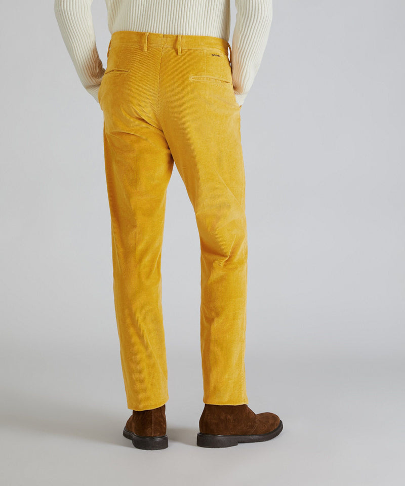 Slowear Pantalone slim fit in velluto Italy