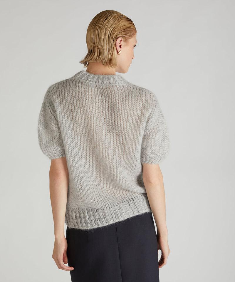 Slowear Girocollo in Mohair e Alpaca In Linea