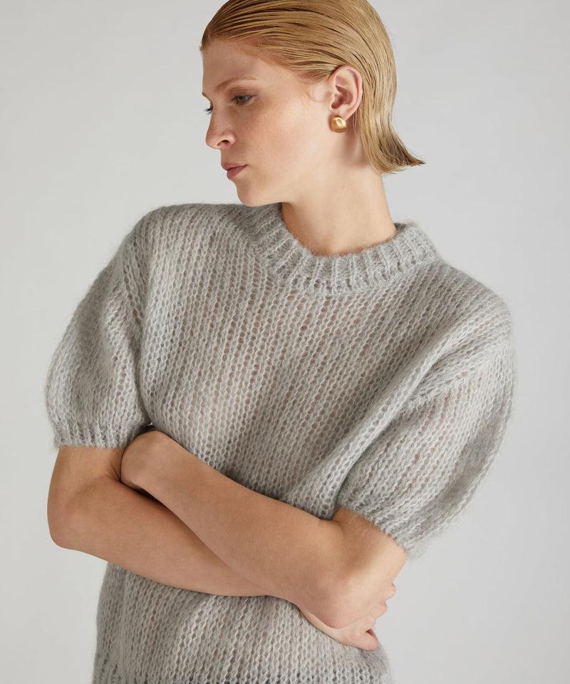 Slowear Girocollo in Mohair e Alpaca In Linea