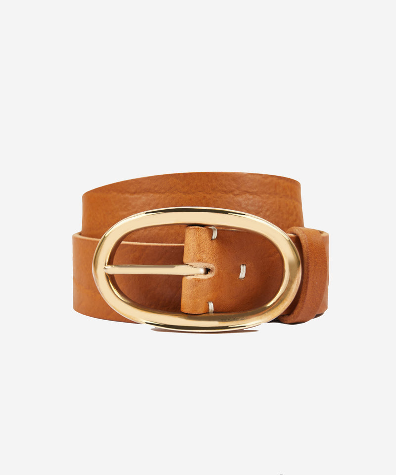 Slowear Cintura in pelle martellata