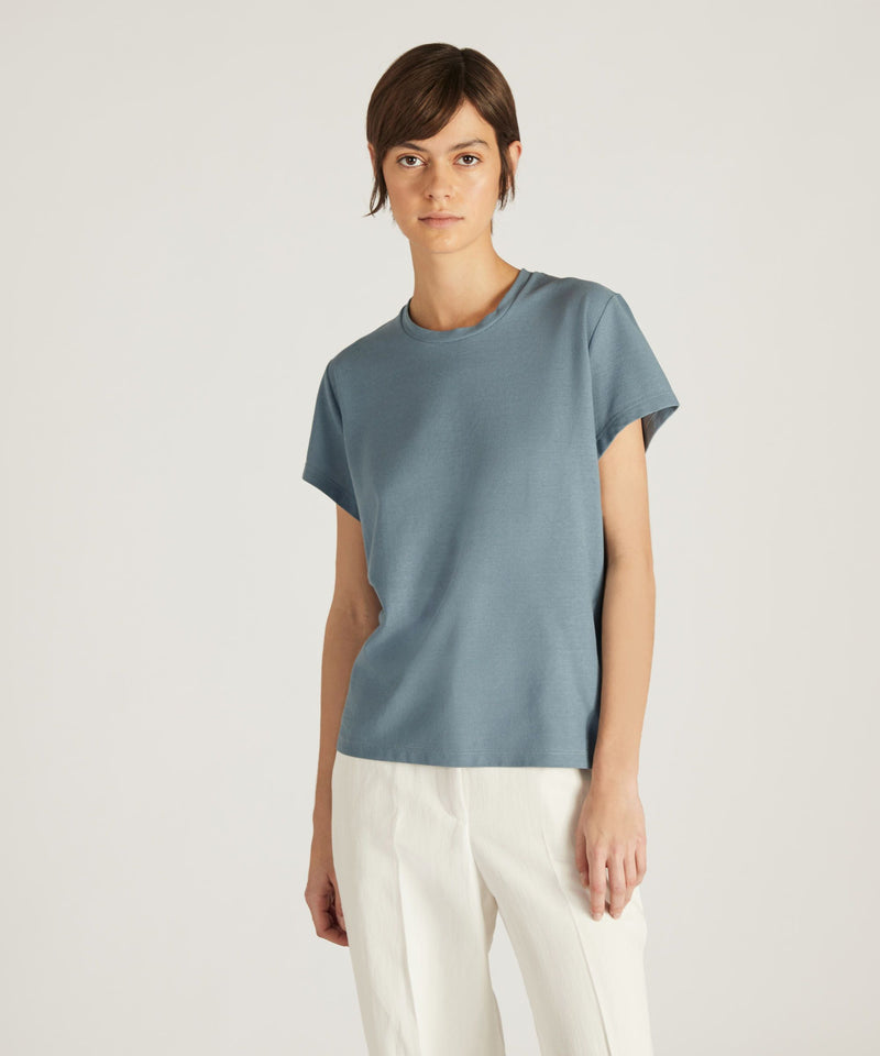Slowear T-shirt regular fit in IceCotton organico Fino Al -60%