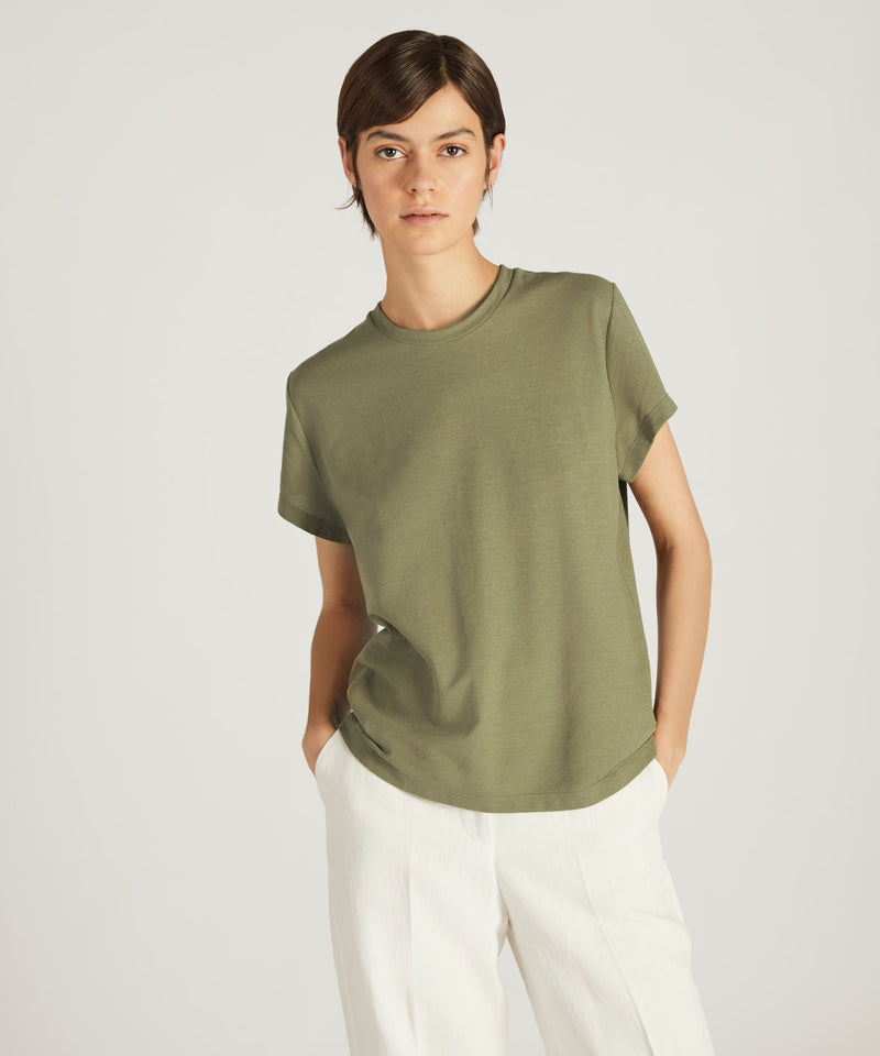 Slowear T-shirt regular fit in IceCotton organico Shopping Online