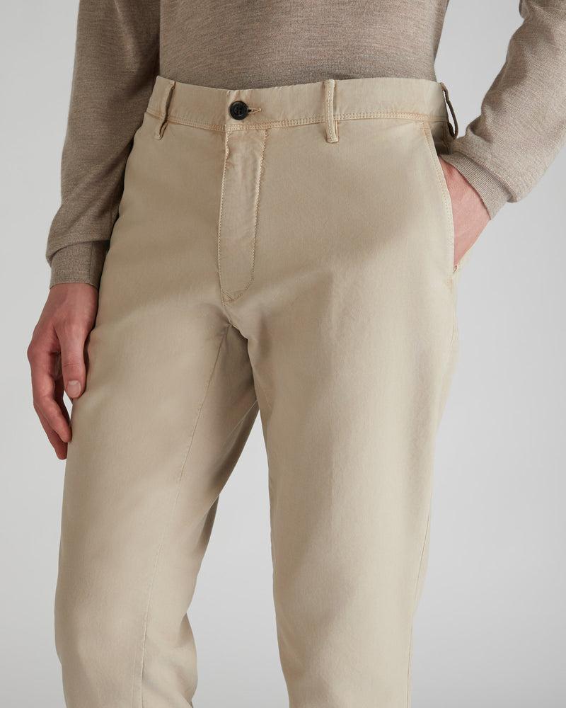 Slowear Pantalone slim fit in Tricochino Vendita Economica