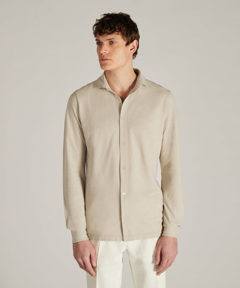 Slowear Camicia slim fit in IceCotton organico In Saldo