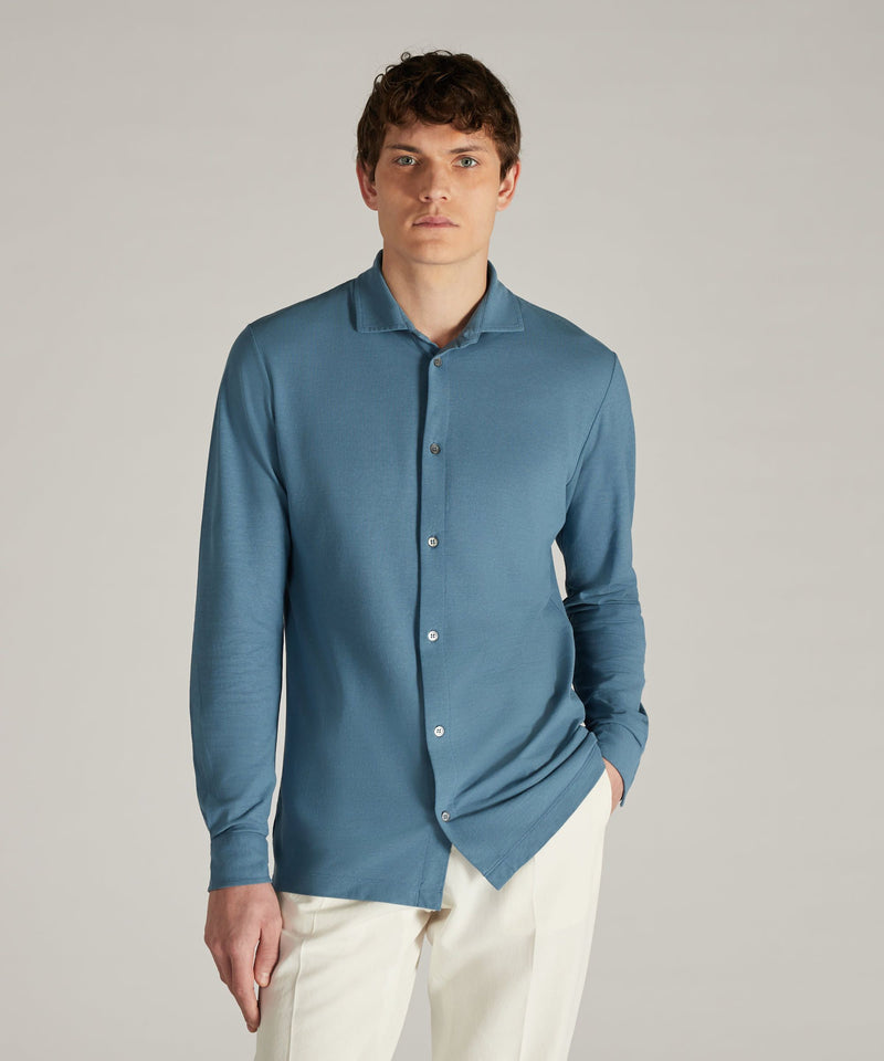 Slowear Camicia slim fit in IceCotton organico Nuova
