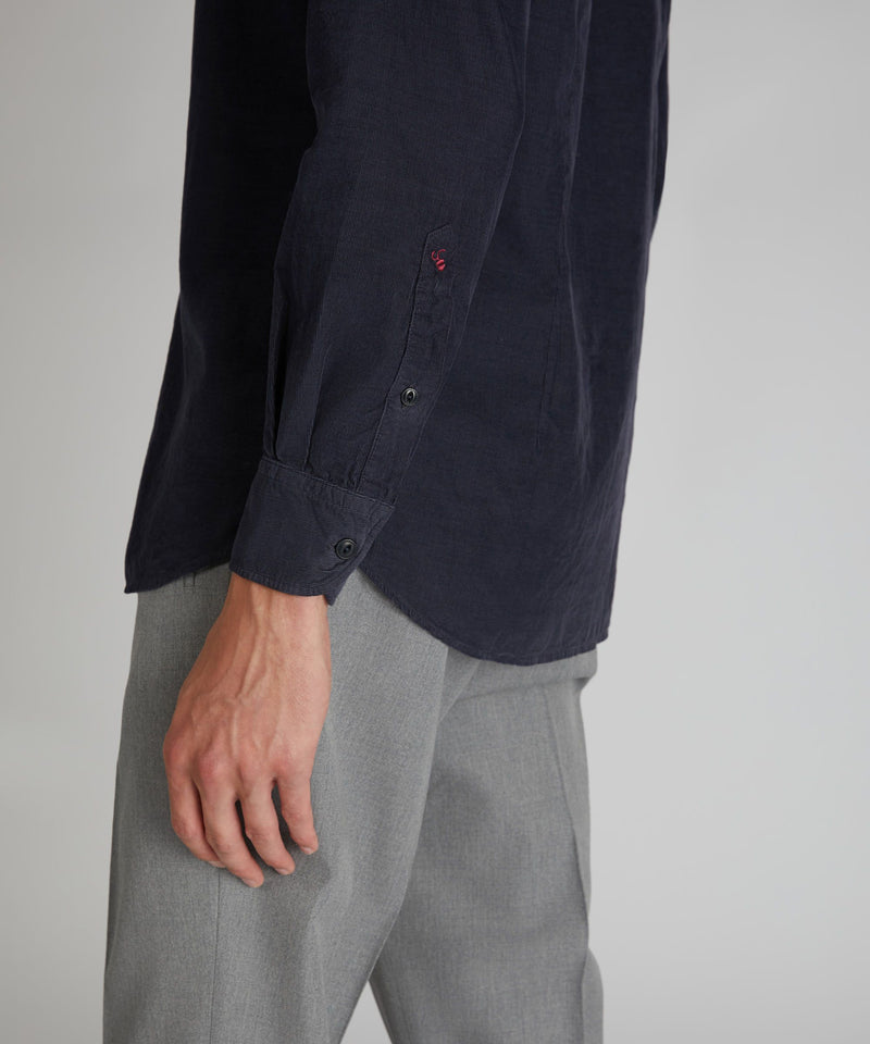 Slowear Camicia slim fit in velluto 2025