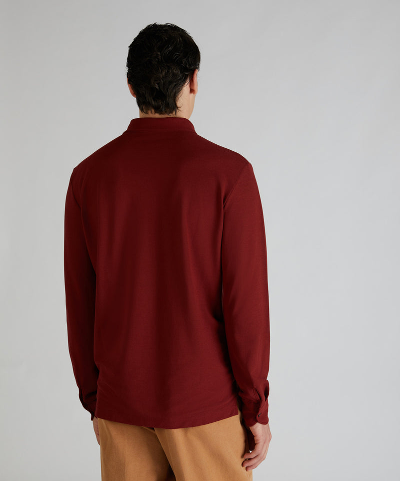 Slowear Polo slim fit in IceCotton In Vendita