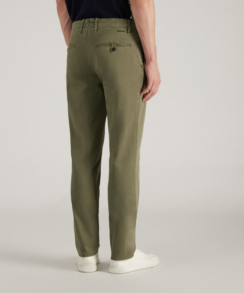 Slowear Pantalone slim fit in gabardina stretch certificata I Più Venduti