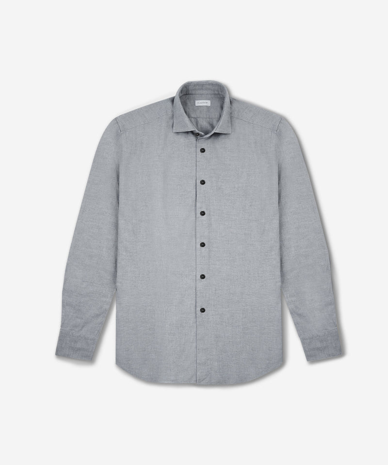Slowear Camicia regular fit in flanella
