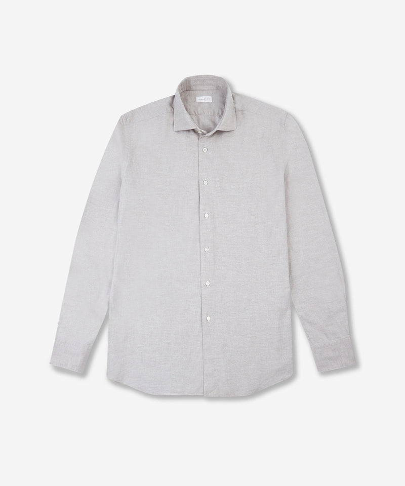 Slowear Camicia regular fit in flanella