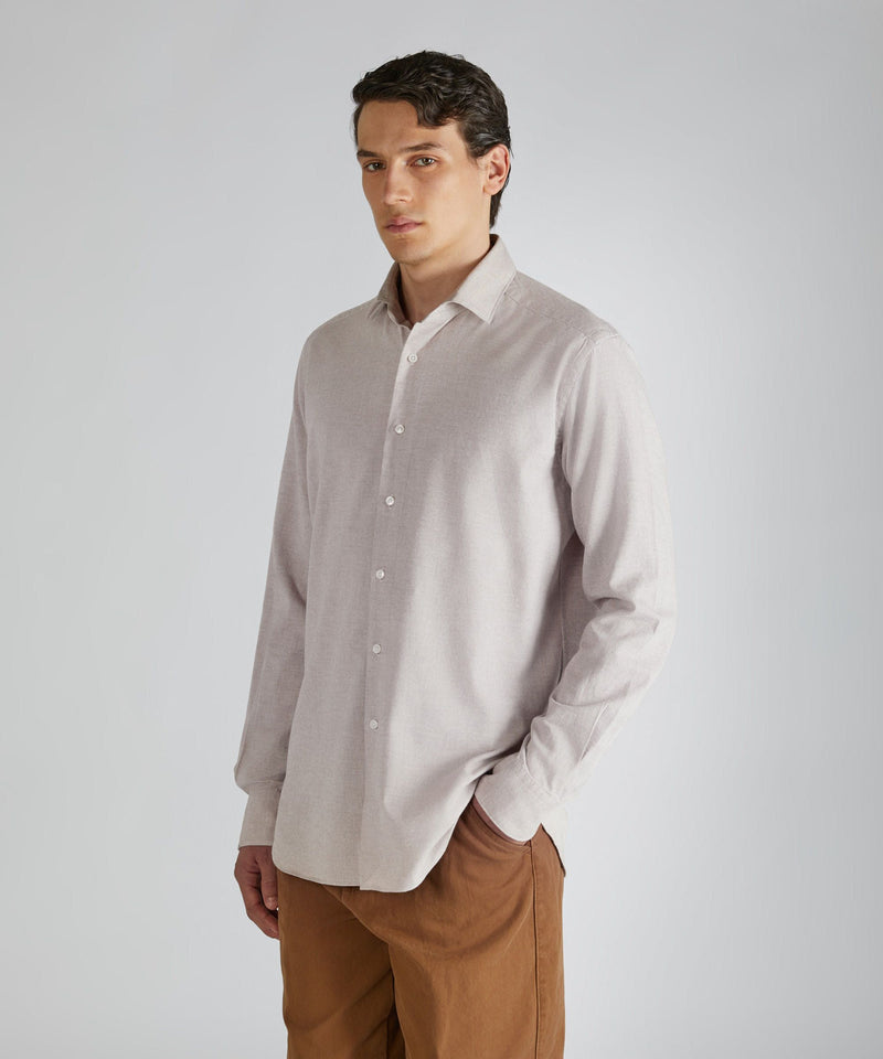Slowear Camicia regular fit in flanella Qualità