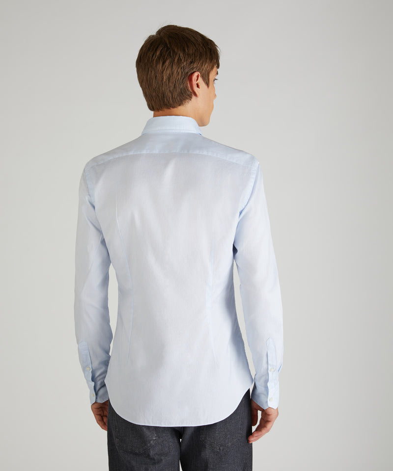 Slowear Camicia slim fit in cotone Oxford Presa