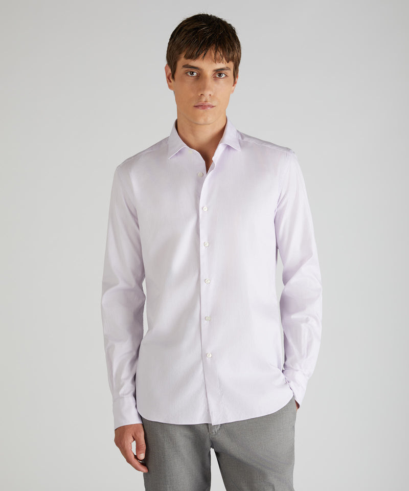 Slowear Camicia slim fit in cotone Oxford Sconto