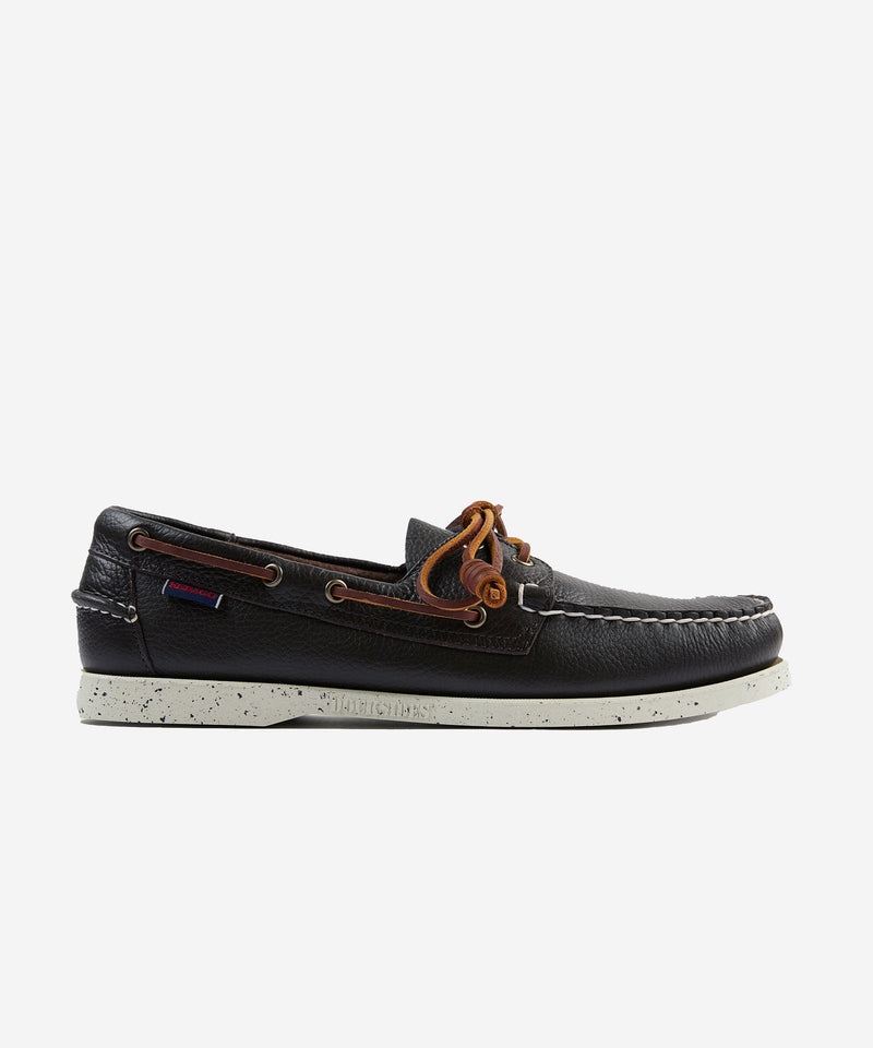 Slowear Scarpa da barca in pelle martellata Outlet