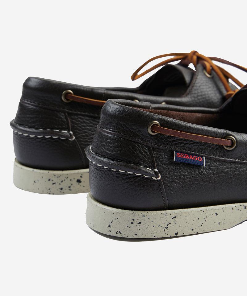 Slowear Scarpa da barca in pelle martellata Outlet