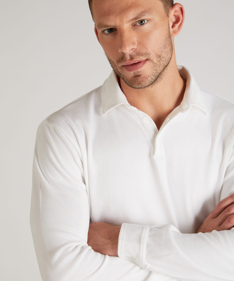 Slowear Polo slim fit in cotone Interlock certificato In Vendita
