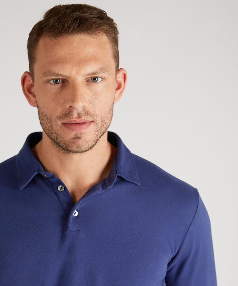 Slowear Polo slim fit in cotone Interlock certificato Saldi