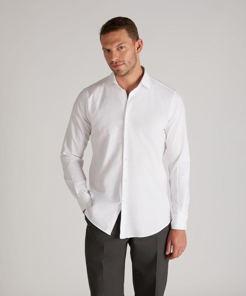 Slowear Camicia slim fit in cotone Oxford Saldi Di Fabbrica