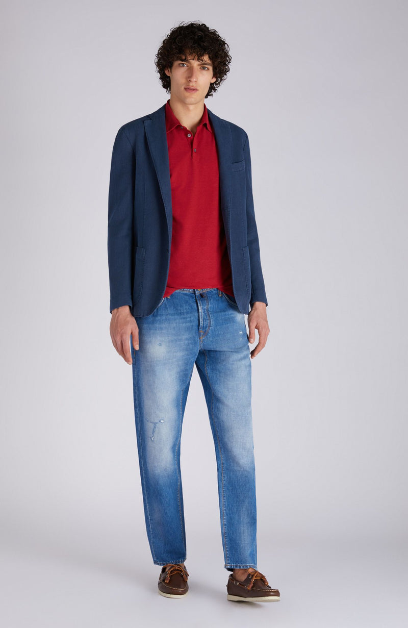 Slowear Polo slim fit in IceCotton organico Nuova