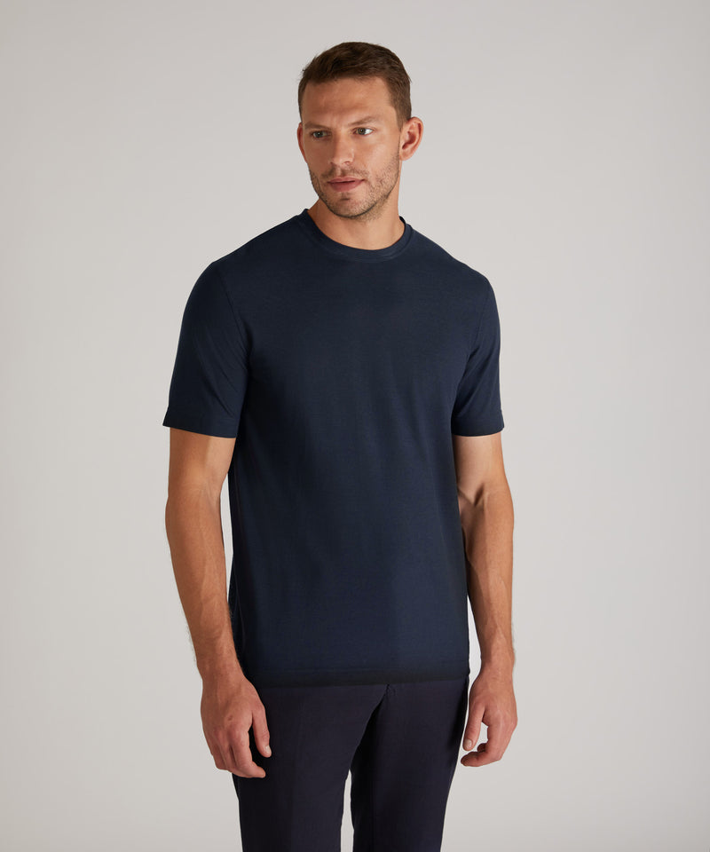 Slowear T-shirt slim fit in IceCotton organico Sconto