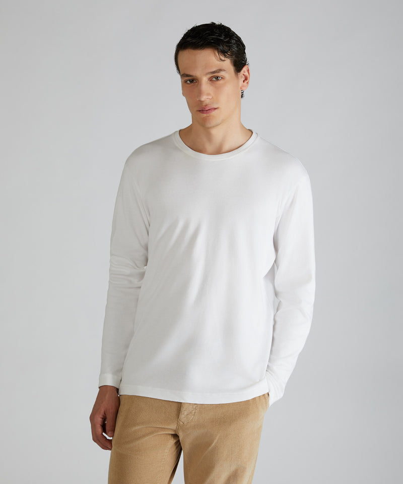 Slowear T-shirt slim fit in Interlock Economico