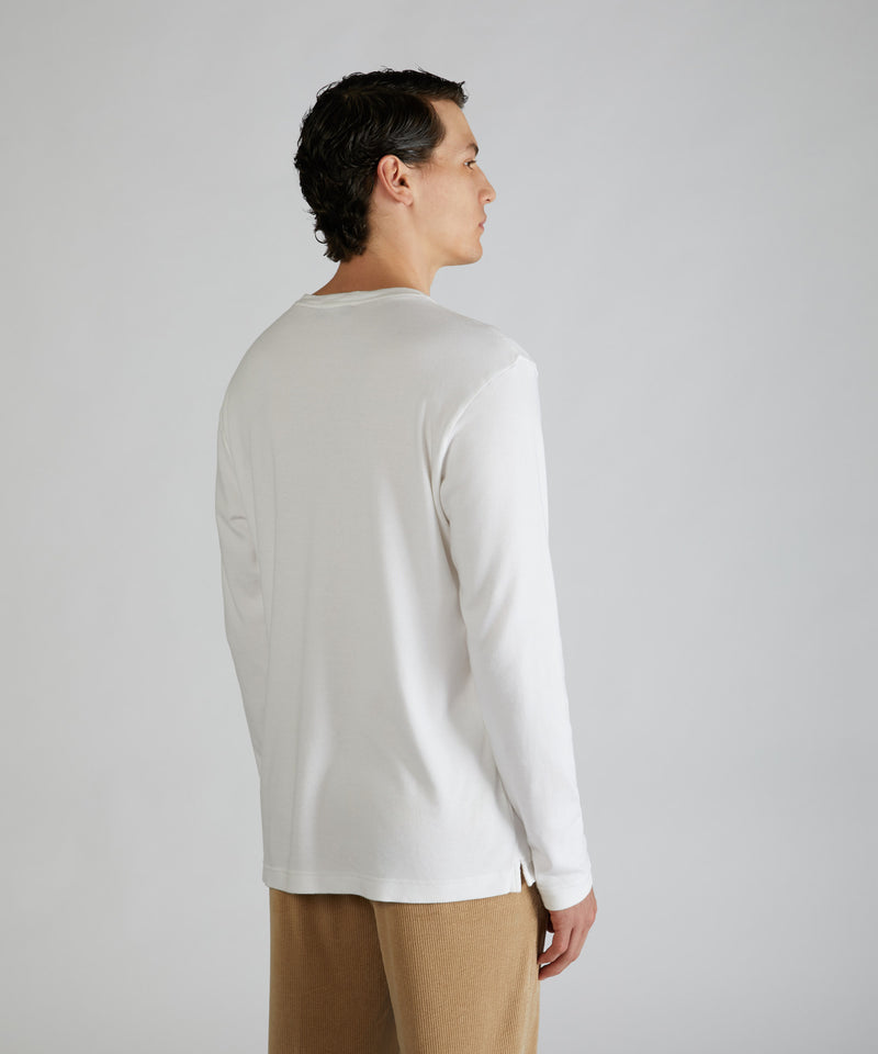 Slowear T-shirt slim fit in Interlock Economico